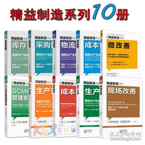 精益制造系列10冊合集 精益生產計劃管理 物流管理 scm供應鏈管理系統(tǒng)工廠 現場微改善 成本庫存采購書籍 企業(yè)管理 暢銷書智能制造